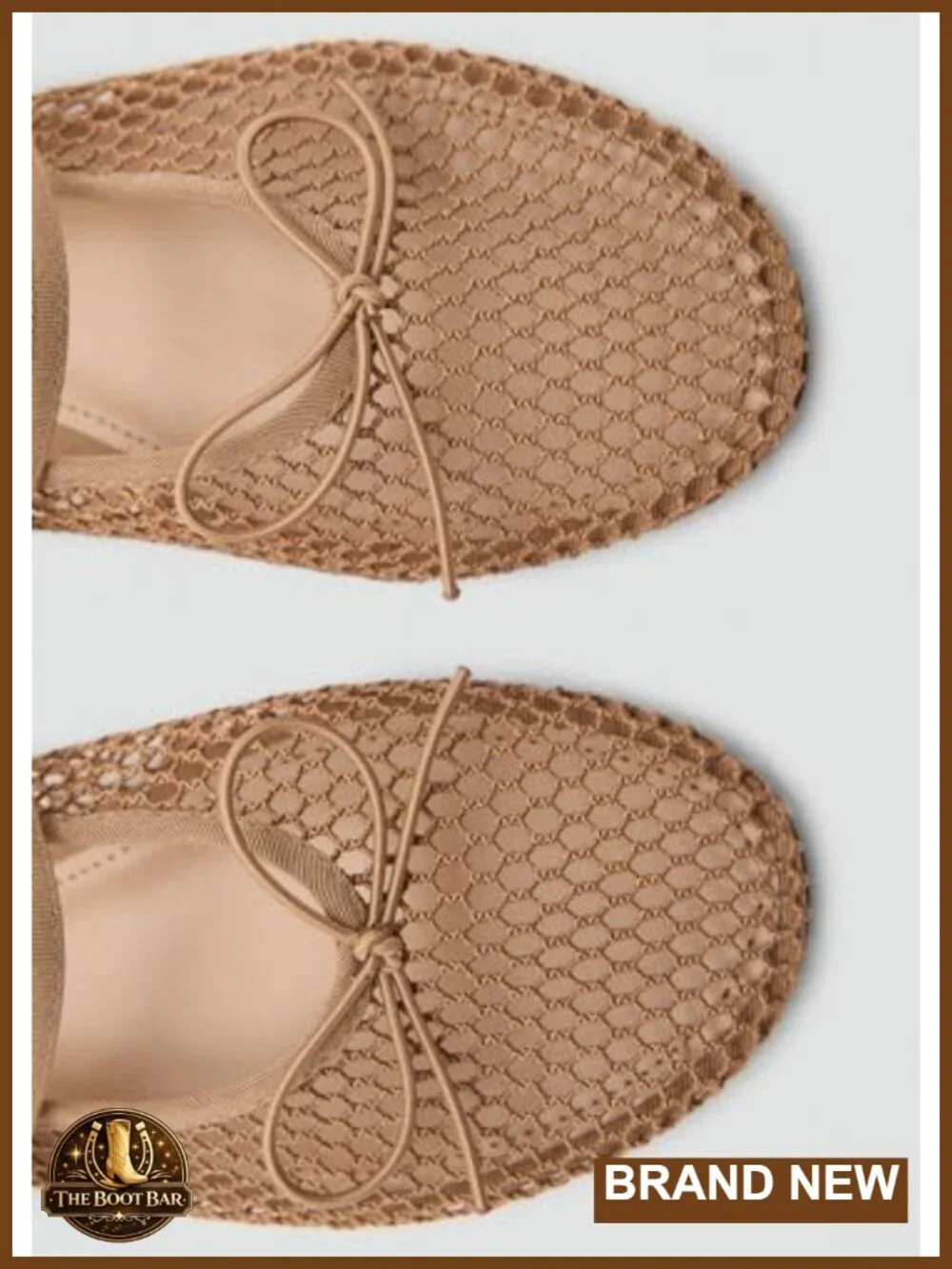 Mesh Ballet Flats Mary Jane Bow Decoration Adjustable Strap Breathable Non Slip